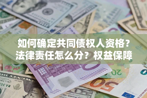 武汉如何确定共同债权人资格？法律责任怎么分？权益保障技巧揭秘！
