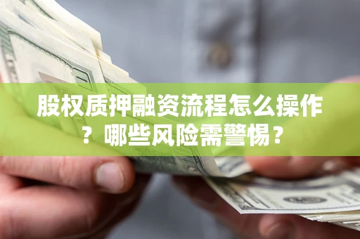 武汉股权质押融资流程怎么操作？哪些风险需警惕？