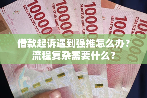 武汉借款起诉遇到强推怎么办？流程复杂需要什么？