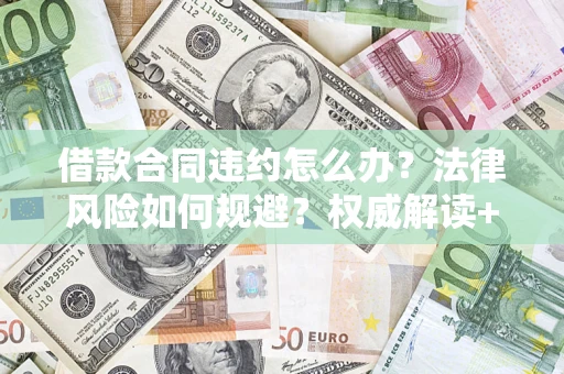 武汉借款合同违约怎么办？法律风险如何规避？权威解读+实用指南