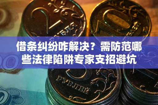 武汉借条纠纷咋解决？需防范哪些法律陷阱专家支招避坑