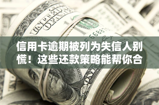 武汉信用卡逾期被列为失信人别慌！这些还款策略能帮你合法止损