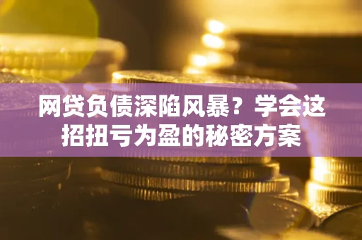 武汉网贷负债深陷风暴？学会这招扭亏为盈的秘密方案