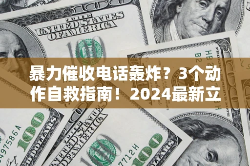武汉暴力催收电话轰炸？3个动作自救指南！2024最新立案标准全解析