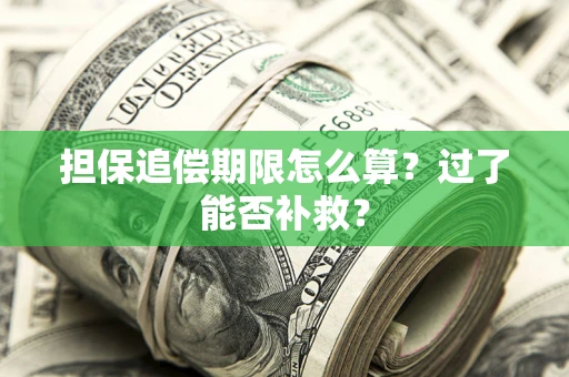 武汉担保追偿期限怎么算？过了能否补救？